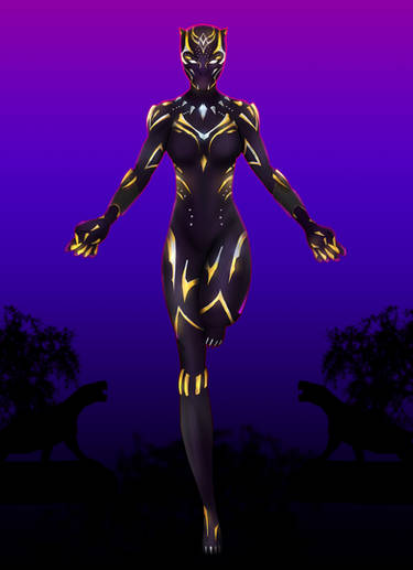 ArtStation - Black Panther X Black Mamba