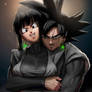 Goku black and Chi-chi black