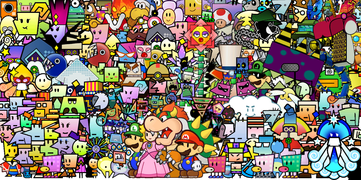 Paper Mario Anything The collection of ALL super paper mario characters by AlexAnimate21 on ...