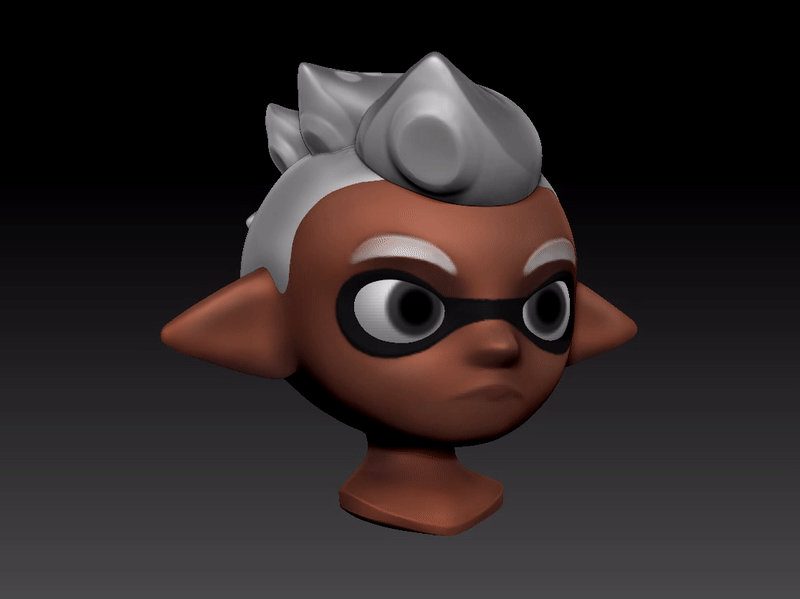 Splatoon Custom Hairstyles by toripng on DeviantArt