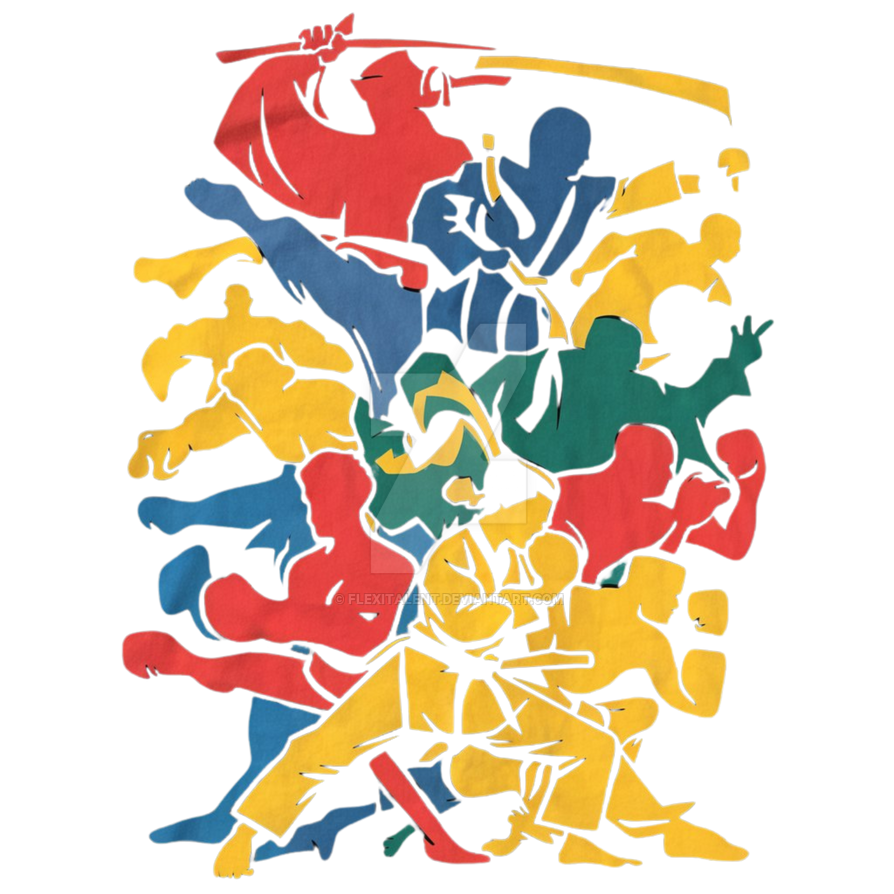Fighting Graphics all fighting arts by flexitalent on DeviantArt