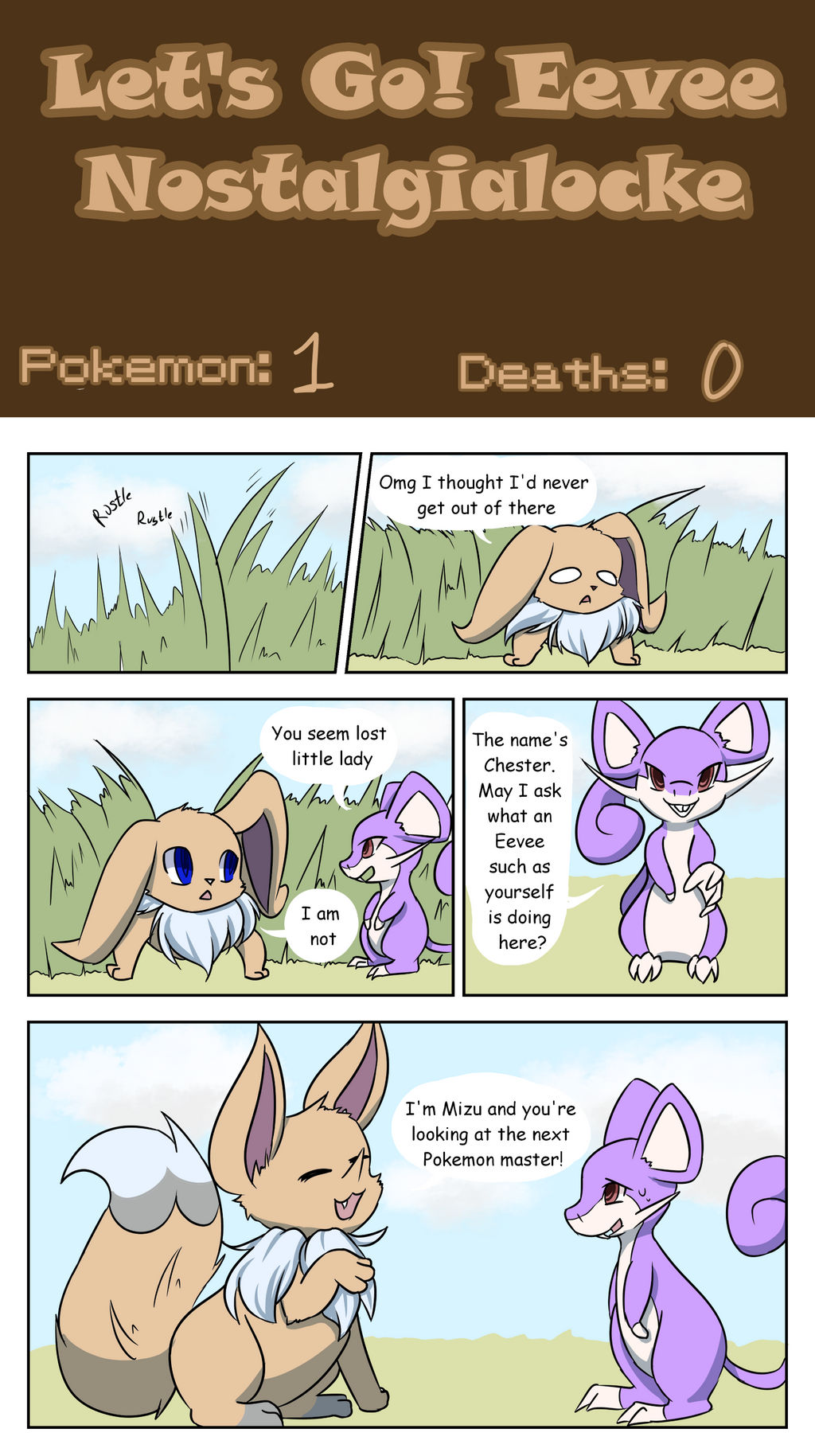 Let's Go Eevee Nostalgialocke 1-1 by Mizuko-hime on DeviantArt