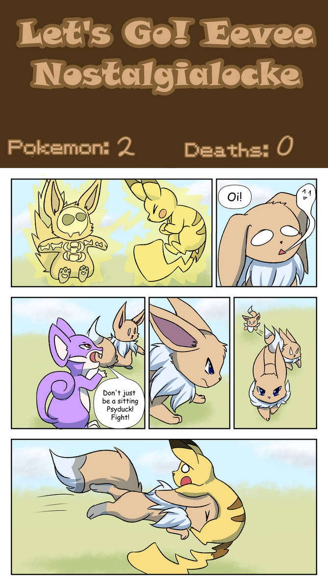 Let's Go Eevee Nostalgialocke 1-5 by Mizuko-hime on DeviantArt