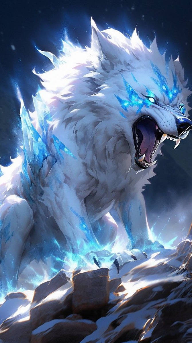 3. Ice Wolf by YaBoiZayNatureGod on DeviantArt