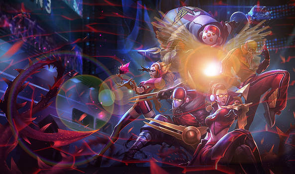 SKT1 Splash art *Wings*