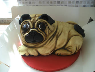 Mr. Pug Cake