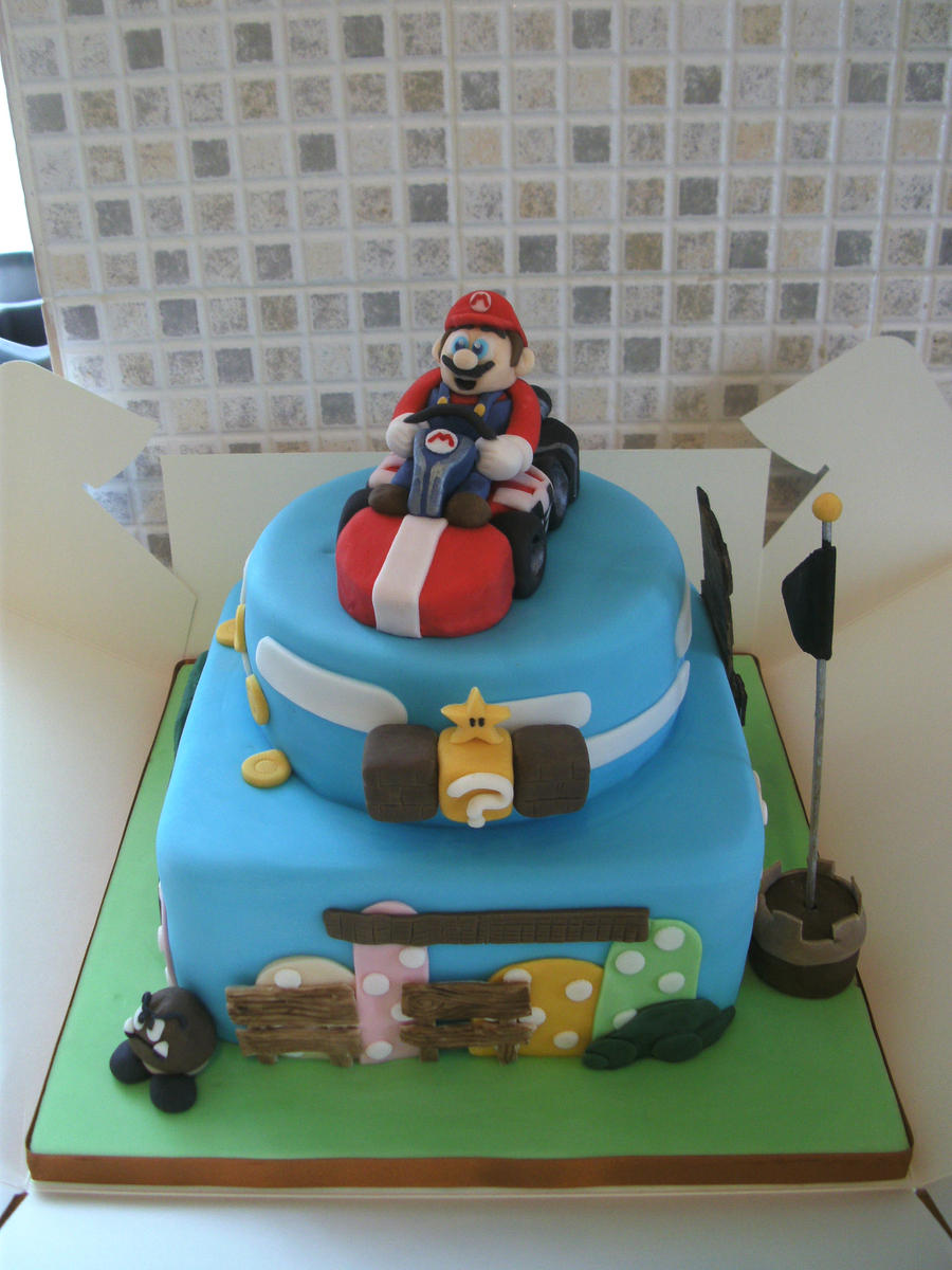 Mario Kart Cake