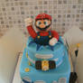 Mario Ice World Cake