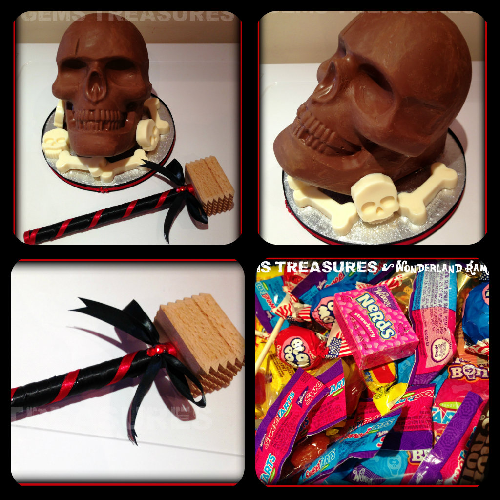 CHOCOLATE SKULL CANDY SMASH!!!