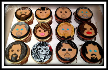 Sons Of Anarchy Cupcakes