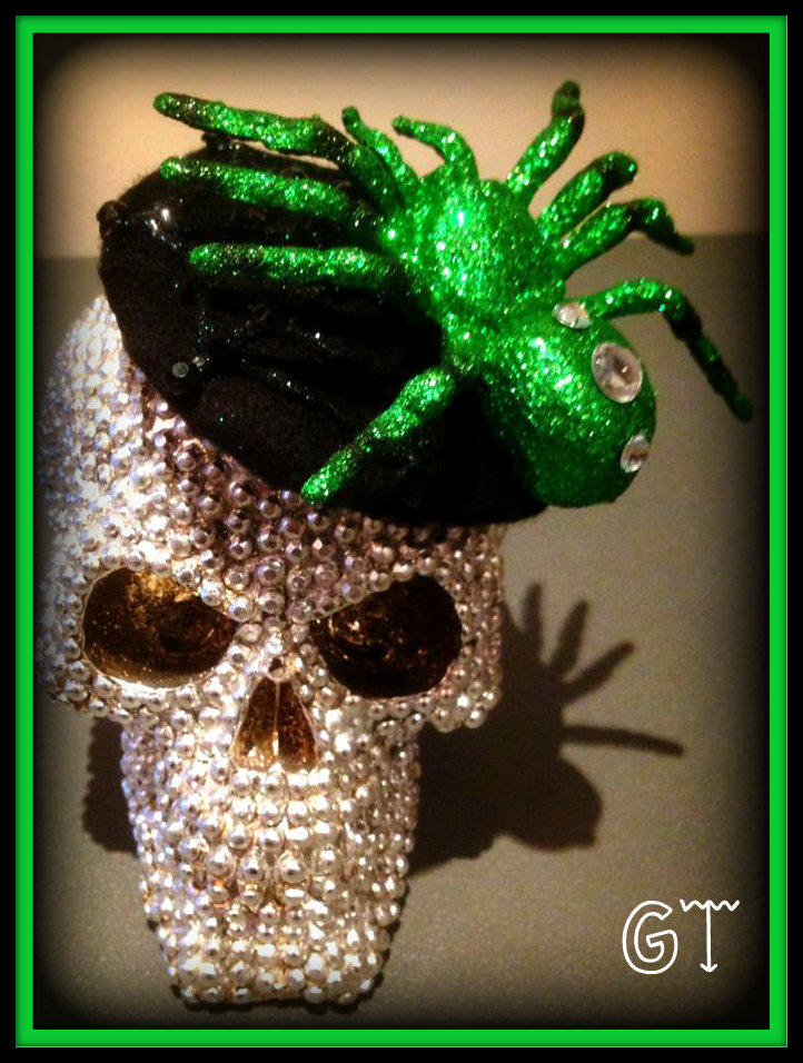 The Jade Spider Tiny Hat.