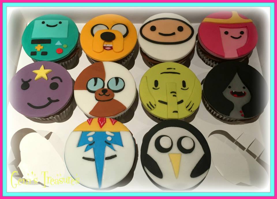 Adventure Time Cupcakes