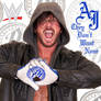 AJ Styles WWE Album Art