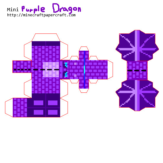 Minecraft Wolf Papercraft  Free Printable Papercraft Templates