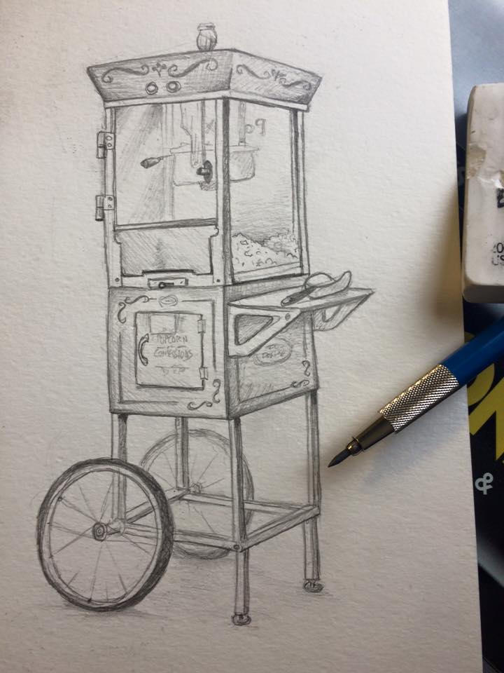 Popcorn Machine by NovahNaigahfah on DeviantArt