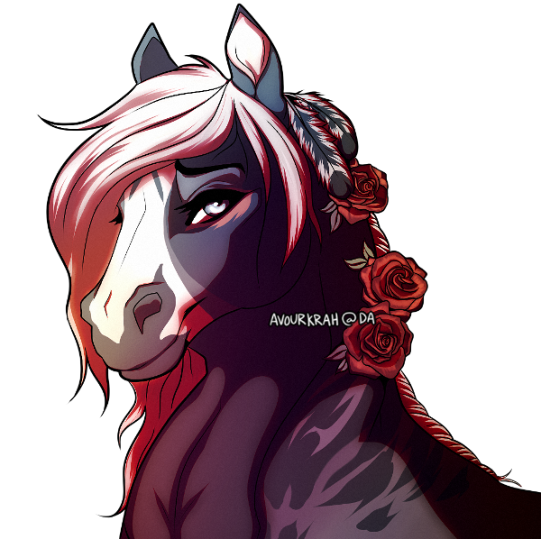 Pretty In Roses by Avourkrah