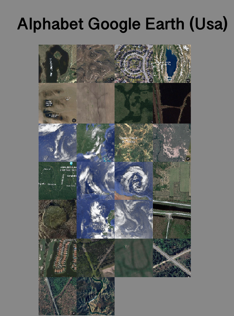 Alphabet Google Earth (Usa) by kenzie150 on DeviantArt