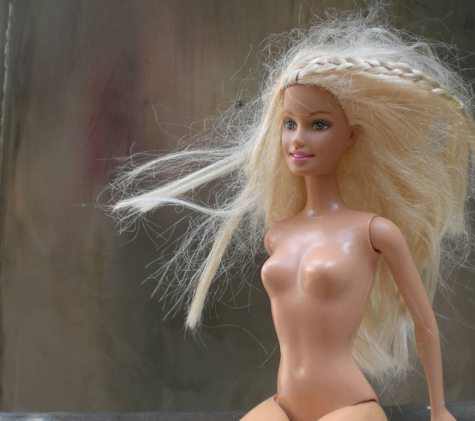 Naked Barbie by WarholaStJames on