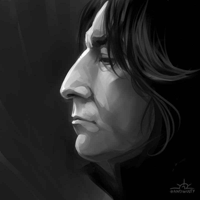Farewell, Mr Rickman by Handwolfy on DeviantArt