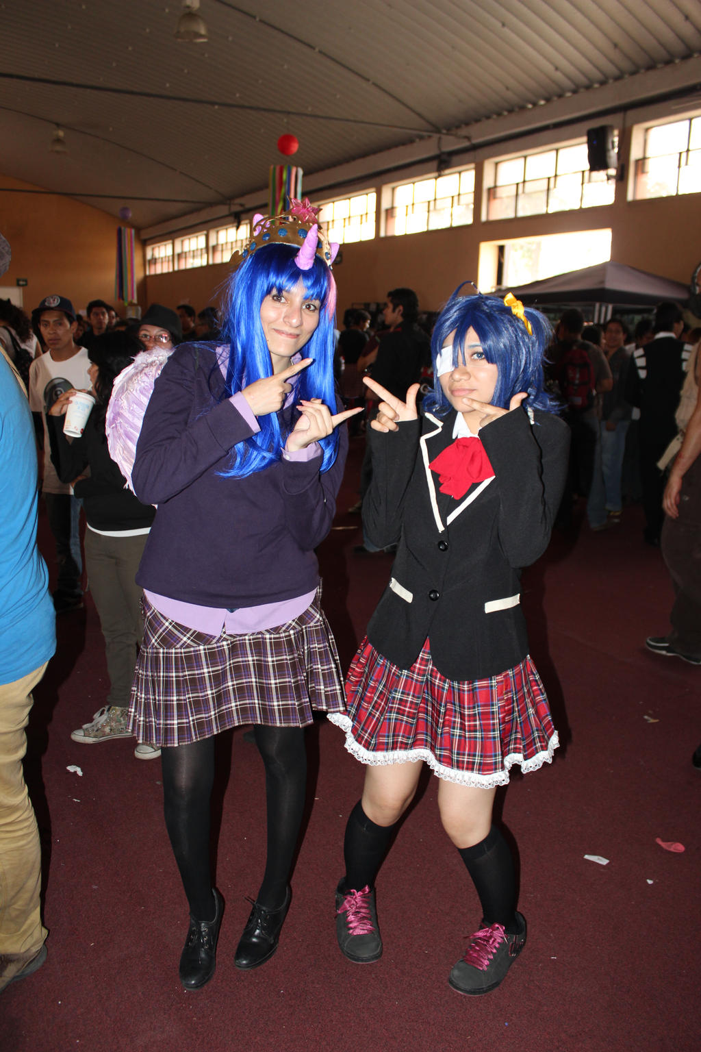 Twilight Sparkle and Takanashi Rikka