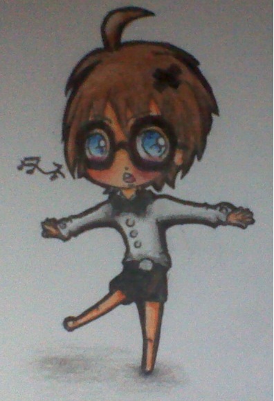 nerdy chibi