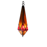 Moroccan Red Diamond Hanging Lamp
