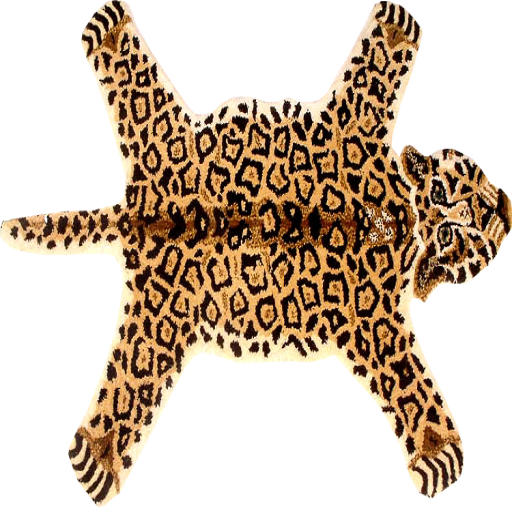 Leopardskin Yogic Asana Rug