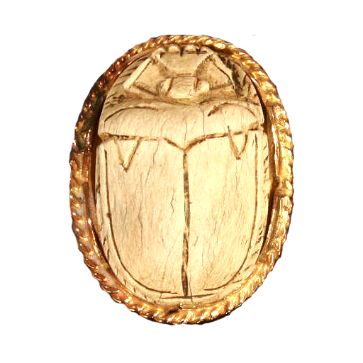 Carved Bone Scarab Necklaces Carved Bone Scarab Necklaces