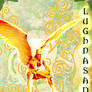 Lughnasadh greeting card - front cover