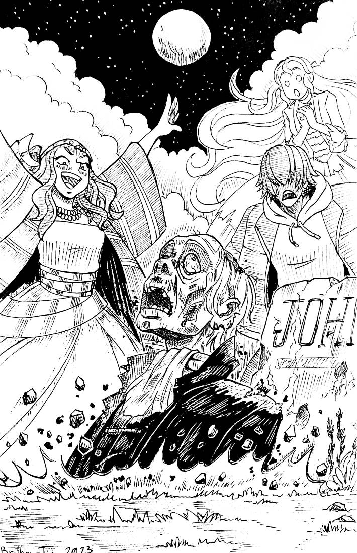 Day 13 Lin Deviantart Inktober 2023 Day 13 Rise by Brother-Tico on DeviantArt