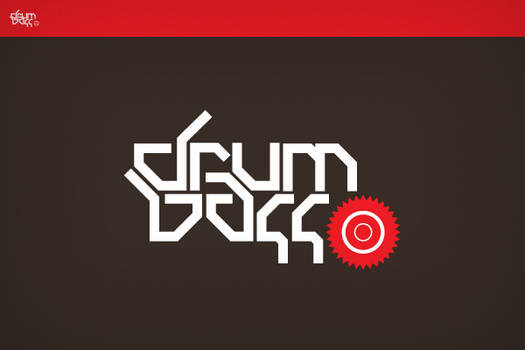 Drum n bass logotype