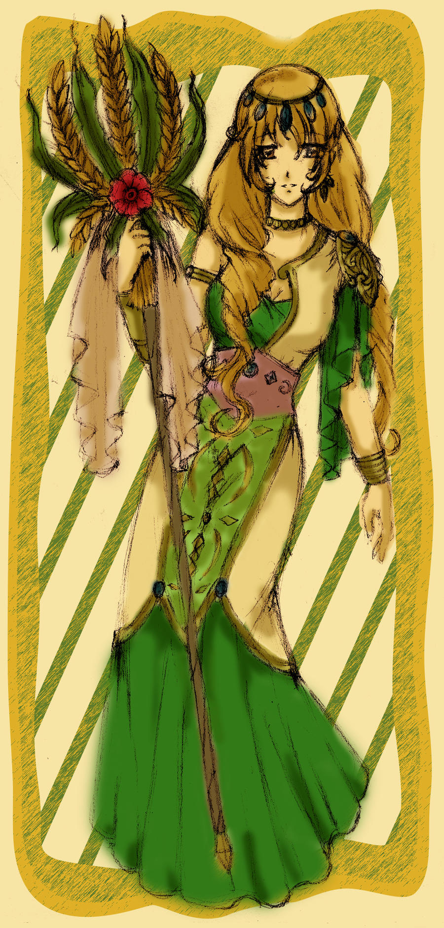 Demeter by lordaphaius28 on DeviantArt