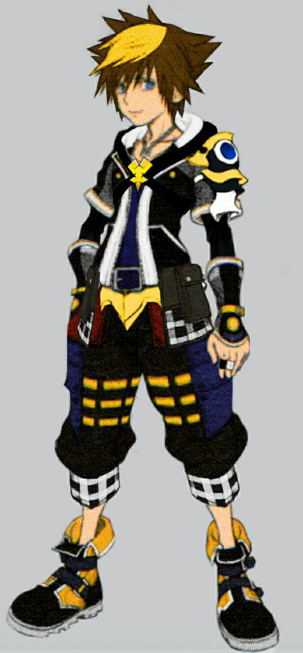 Sora (Ventus Reincarante AU) Kingdom Hearts 1-COM by HaoRoku on DeviantArt