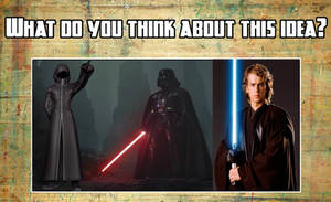 Anakin and Vader exist as separate entities 