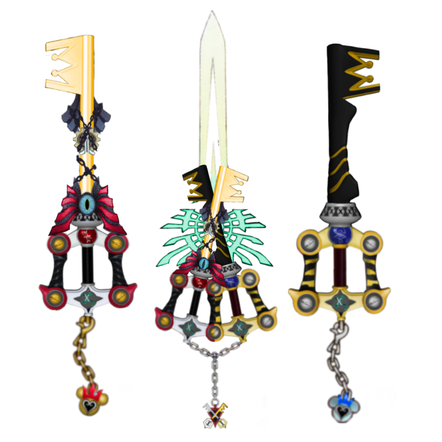 Hao Dimension - Kingdom Key/X Evolved Forms by HaoRoku on DeviantArt