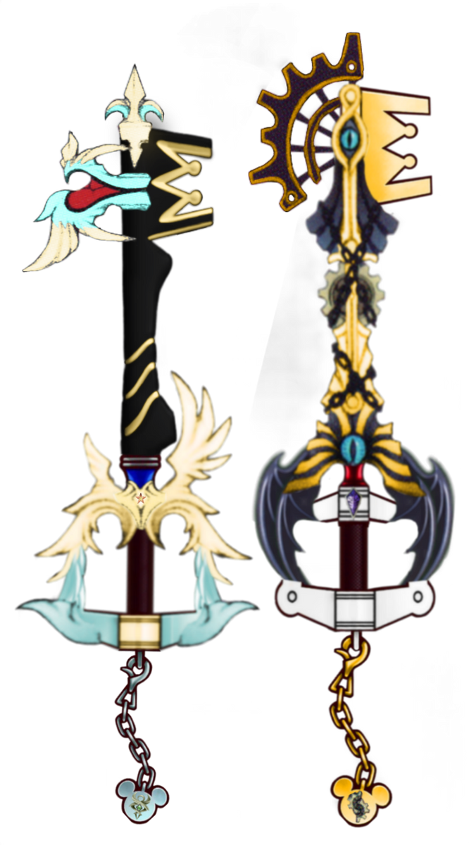 New Keyblade Fusions #2 by HaoRoku on DeviantArt