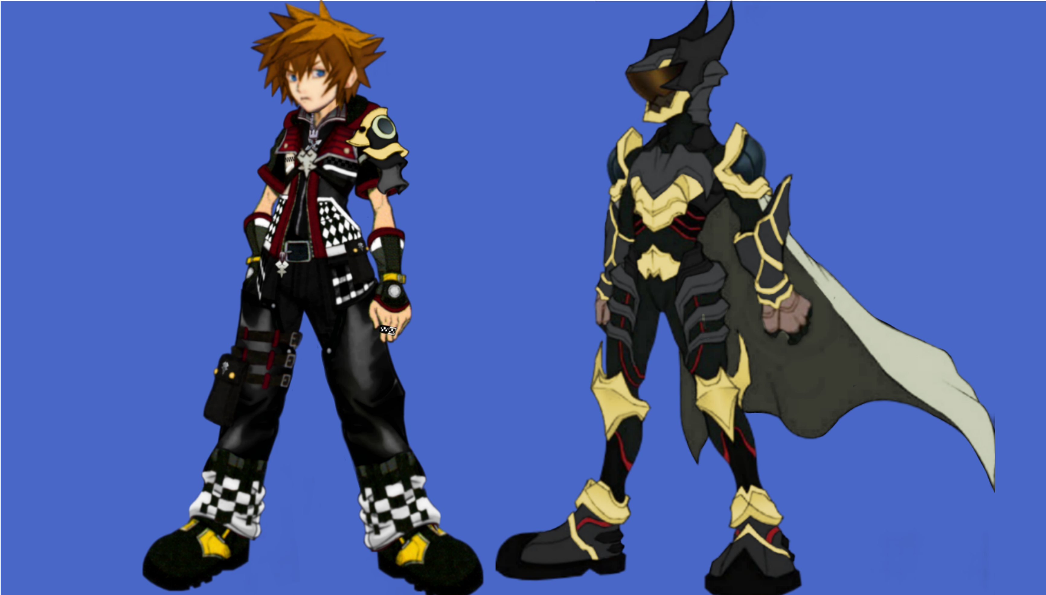 Soraverse Kingdom Hearts III, Keyblade Armor Sora by HaoRoku on DeviantArt