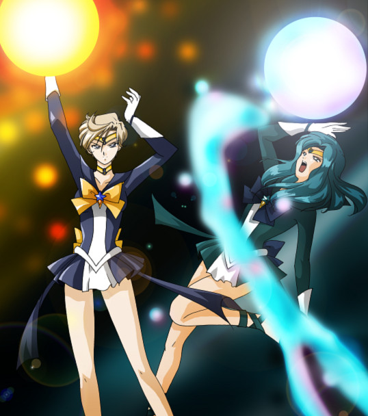 sailor uranus e neptune