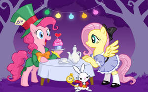 Fluttershy in Wonderland