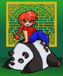 Ranma and Genma
