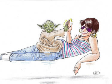 Anna and Yoda