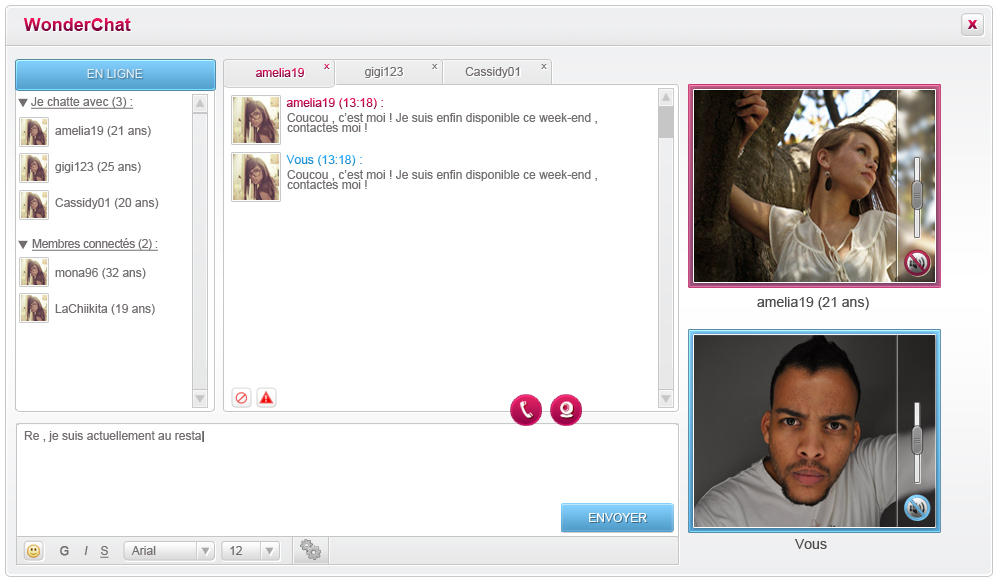 Wonderchat Java Widget Wonderchat by FloxDesign on DeviantArt