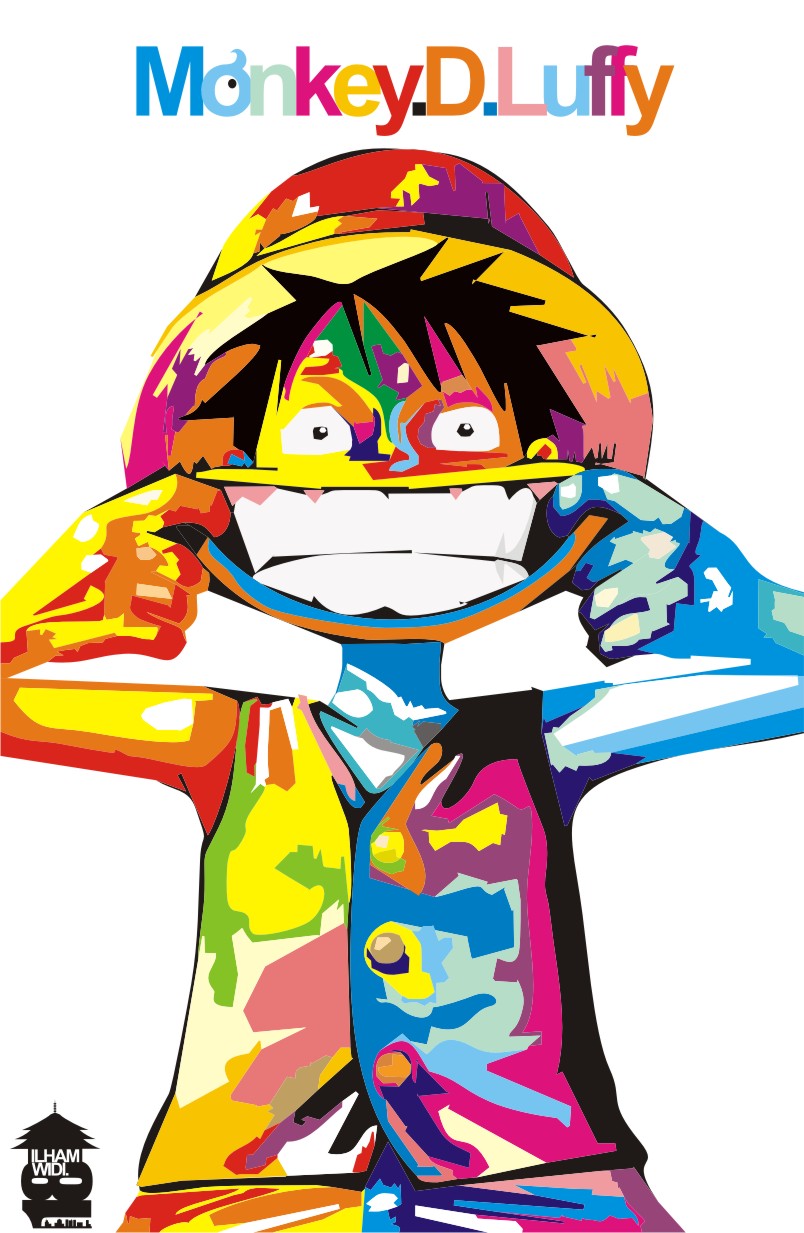 Monkey D Luffy Laughing face by CreativeDyslexic on DeviantArt