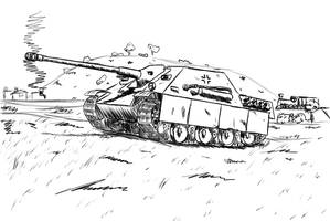 Jagdpanther speed doodle