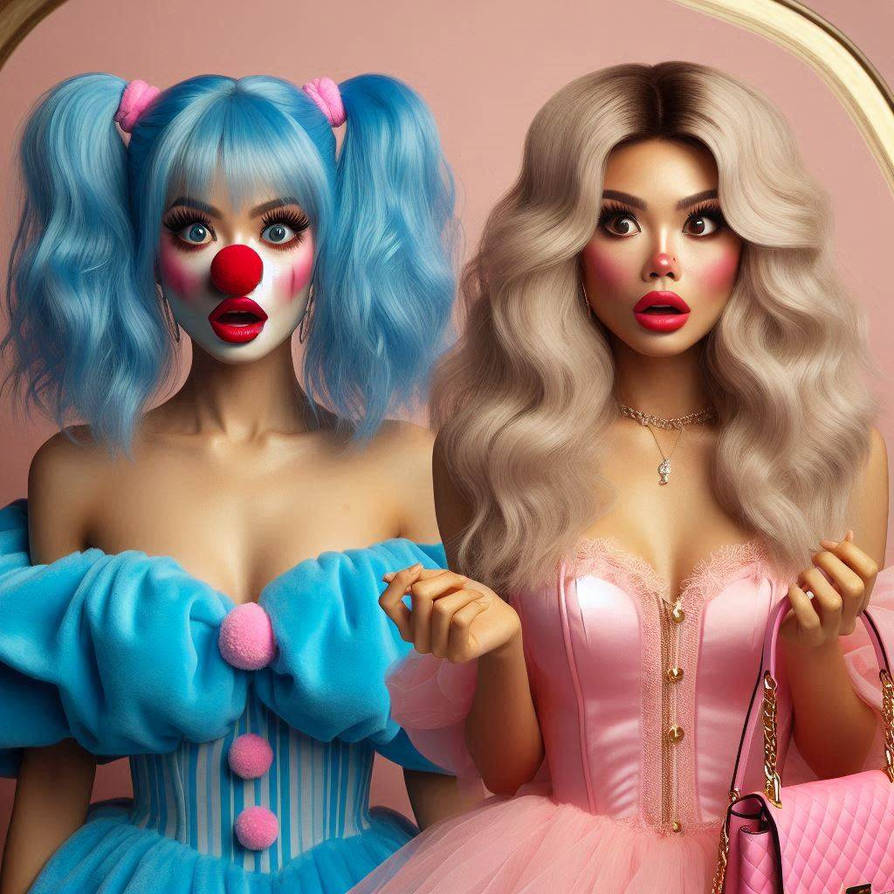Barbie Rodeo Clown Clown to Barbie by Breadbro222 on DeviantArt