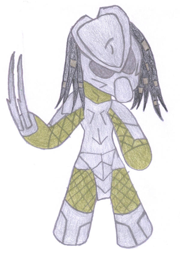 Predetor Chibi Chibi Predator Colored by charlotte199056 on DeviantArt