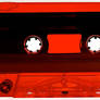 C-32 Red Tinted Sonic Audio Cassettes Hi-Fi tape