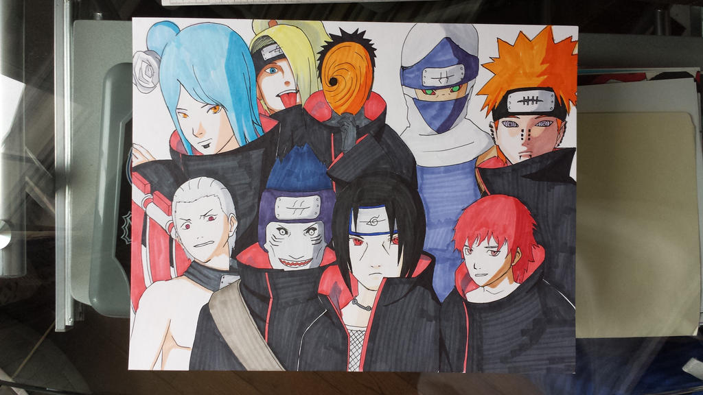 Akatsuki drawing by Abrutimonstre on DeviantArt