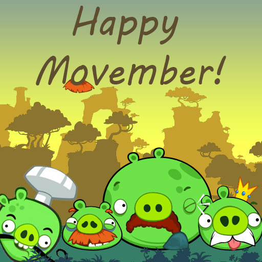 Happy Movember ! by Stormtrooper-pig on DeviantArt