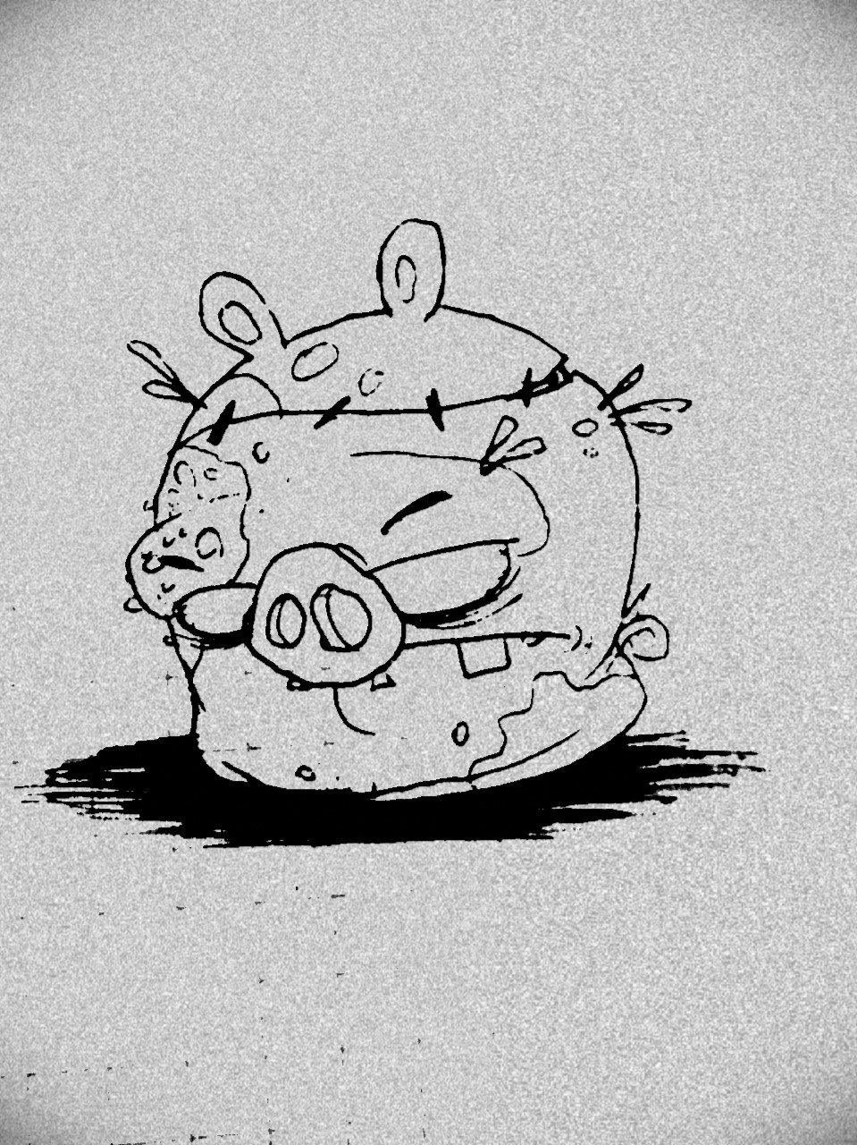 Zombie pig (my version)